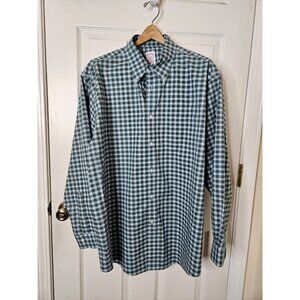 Brooks Brothers Madison 100% Supima Cotton Dress Shirt Mens XL Non Iron Original